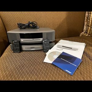 Bose speaker and CD player